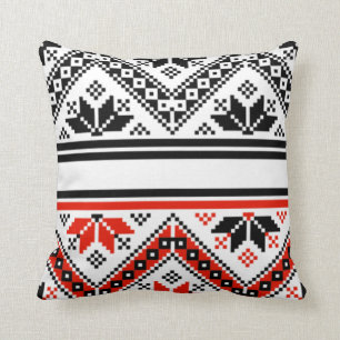 Bulgarian folk art folk art cushion