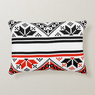 Bulgarian folk art folk art decorative cushion