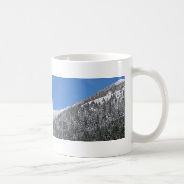 Bulgarian Mountain Snow Coffee Mug (Right)