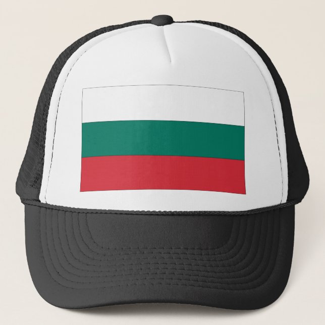 Bulgarian National Flag Trucker Hat (Front)