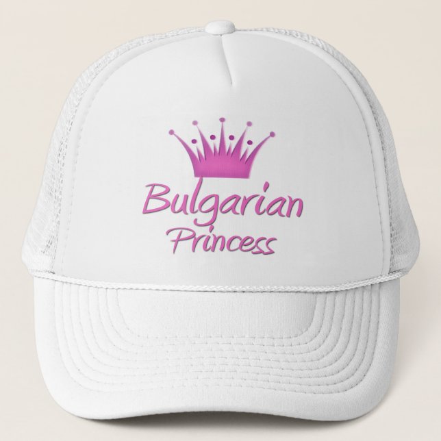Bulgarian Princess Trucker Hat (Front)