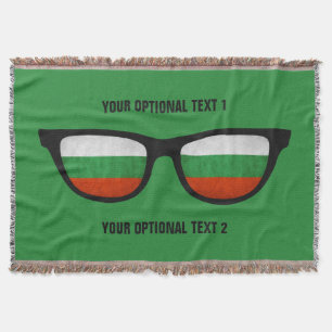 Bulgarian Shades custom throw blanket