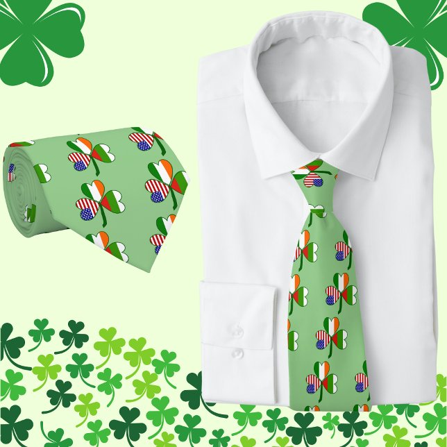 Bulgarian Shamrock Flag Tie (Creator Uploaded)