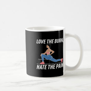 Bulgarian Squat Exercise Bodybuilding Fitness Work Coffee Mug