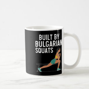 Bulgarian Squat Exercise Bodybuilding Fitness Work Coffee Mug