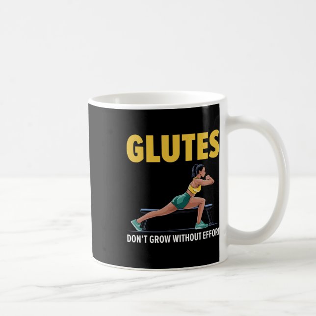 Bulgarian Squat Exercise Bodybuilding Fitness Work Coffee Mug (Right)