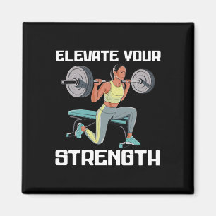 Bulgarian Squat Exercise Bodybuilding Fitness Work Magnet