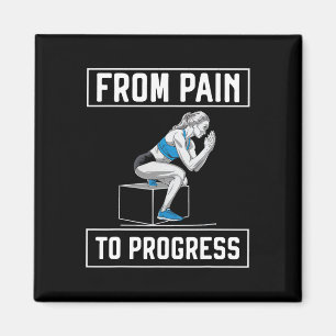Bulgarian Squat Exercise Bodybuilding Fitness Work Magnet