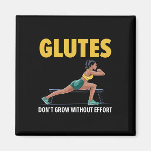 Bulgarian Squat Exercise Bodybuilding Fitness Work Magnet