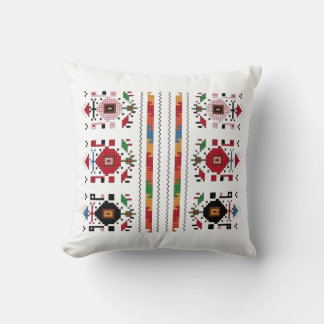 Bulgarian traditional folk motif cushion