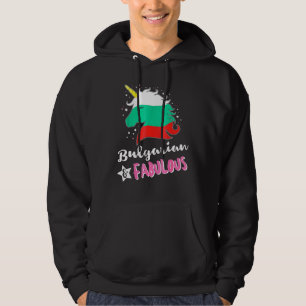Bulgarian Unicorn Bulgaria Flag Hoodie