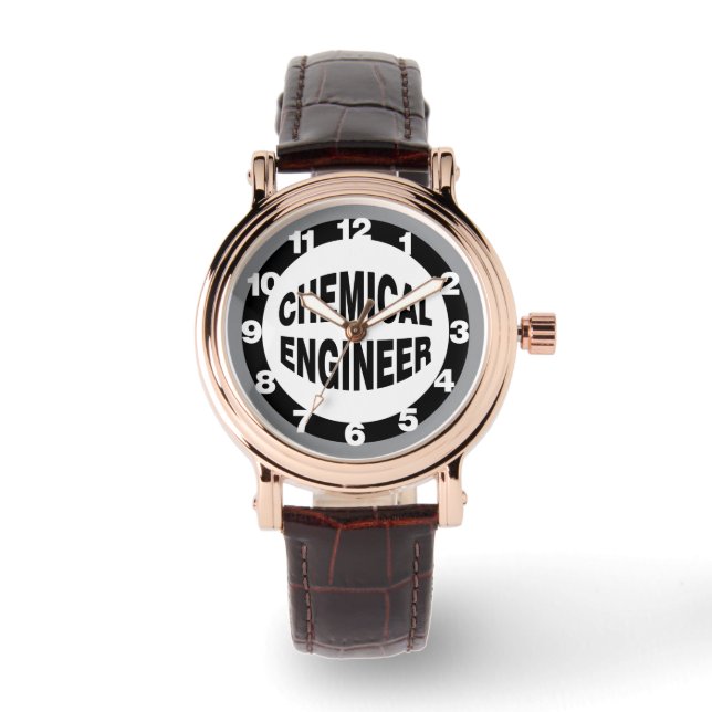 Bulging Chemical Engineer Watch (Front)