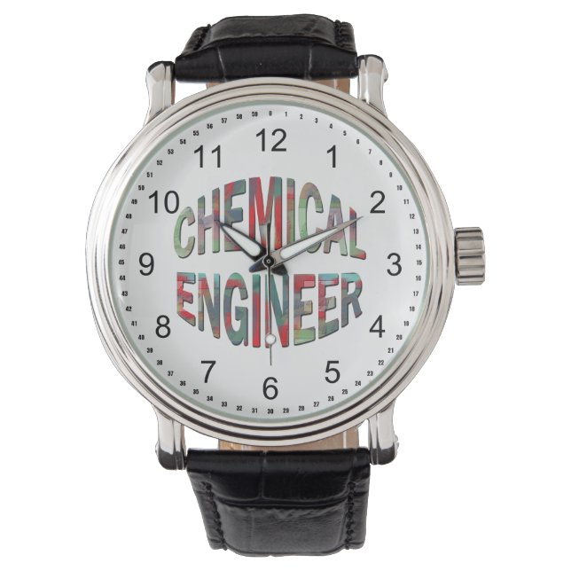 Bulging Chemical Engineer Watch (Front)