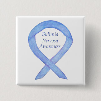 Bulimia Nervosa Awareness Ribbon Custom Pin