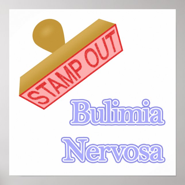 Bulimia Nervosa Poster (Front)