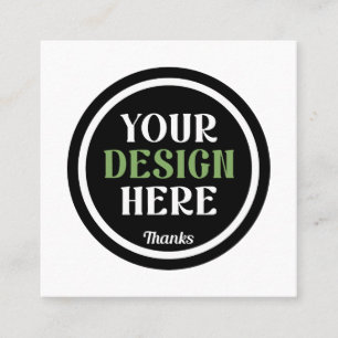 Bulk Custom Logo Company Employee Appreciation  Calling Card