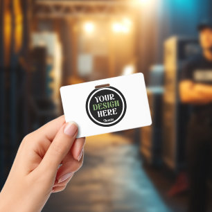 Bulk Custom Logo Company Employee Appreciation ID Badge
