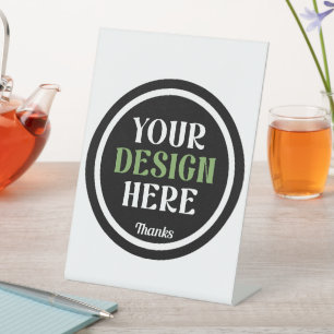 Bulk Custom Logo Company Employee Appreciation  Pedestal Sign