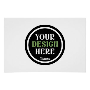 Bulk Custom Logo Company Employee Appreciation  Poster