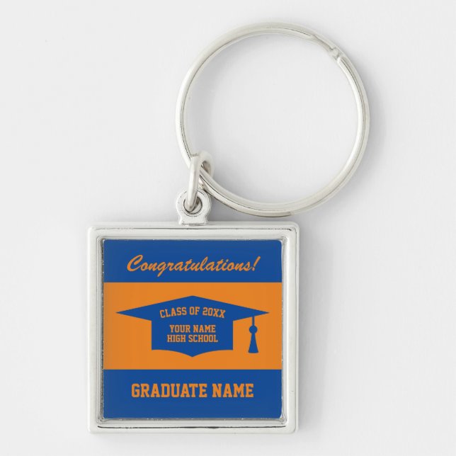 Bulk gifts for High School Graduate students 2025 Key Ring (Front)