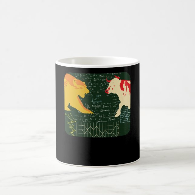 Bull And Bear Coffee Mug (Center)
