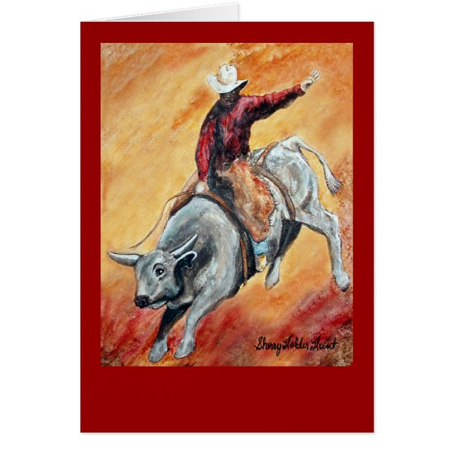 BULL AND RIDER - Customised (Front)