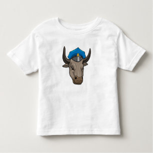 Bull as Police officer Police Toddler T-Shirt