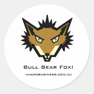 Bull Bear Fox Neo Reynard Sticker