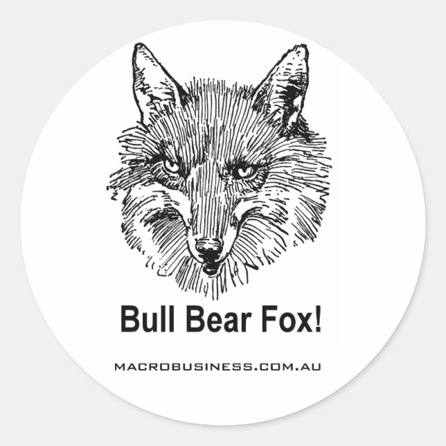 Bull Bear Fox Sticker (Front)