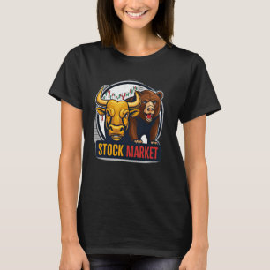 Bull Bear Market Forex Trader Capitalism Capitalis T-Shirt