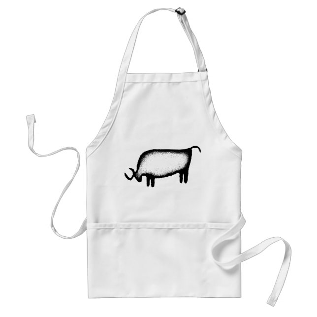 Bull - black standard apron (Front)