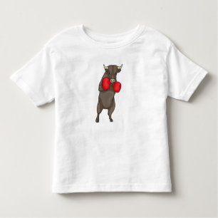 Bull Boxer Boxing gloves Toddler T-Shirt