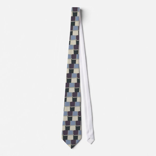 Bull Briar Berries Abstract 4 Tie (Front)