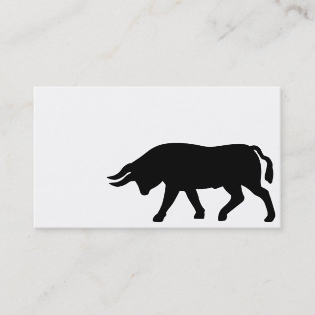Bull Business Card (Front)