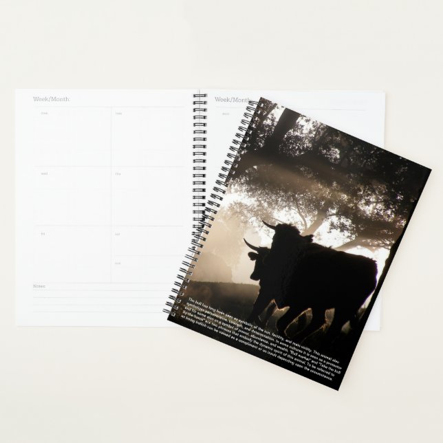 Bull Calendar Planner (Display)
