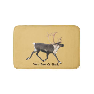 Bull Caribou Bath Mat