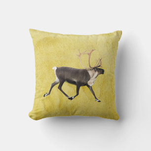 Bull Caribou Cushion