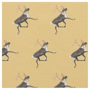 Bull Caribou Fabric