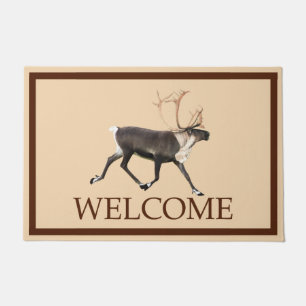 Bull Caribou (Reideer) - Welcome Doormat