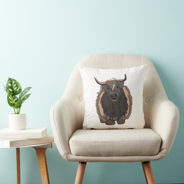 Bull Cattle Bull Cushion (Chair)