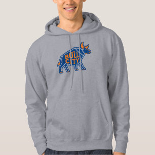 Bull City Geometric Bull Design – Durham NC Pride Hoodie
