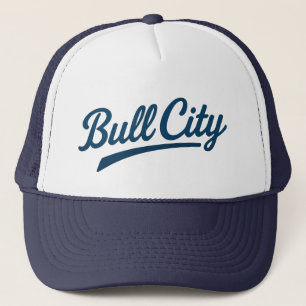 Bull City Script Logo – Durham North Carolina Trucker Hat