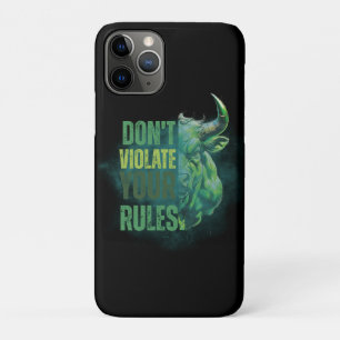 Bull design   Reminder   Motivation iPhone 11 Pro Case