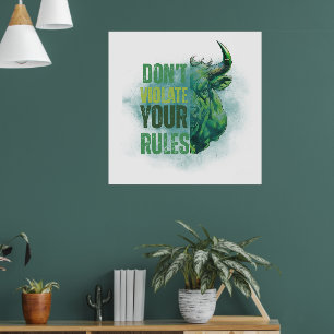 Bull design   Reminder   Motivation Poster