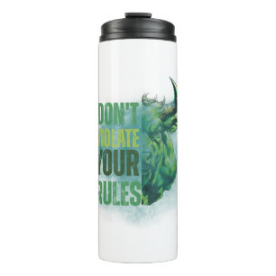 Bull design   Reminder   Motivation Thermal Tumbler