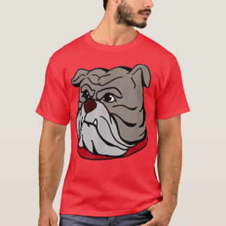 Bull Dog Aggressive And Strong  T-Shirt