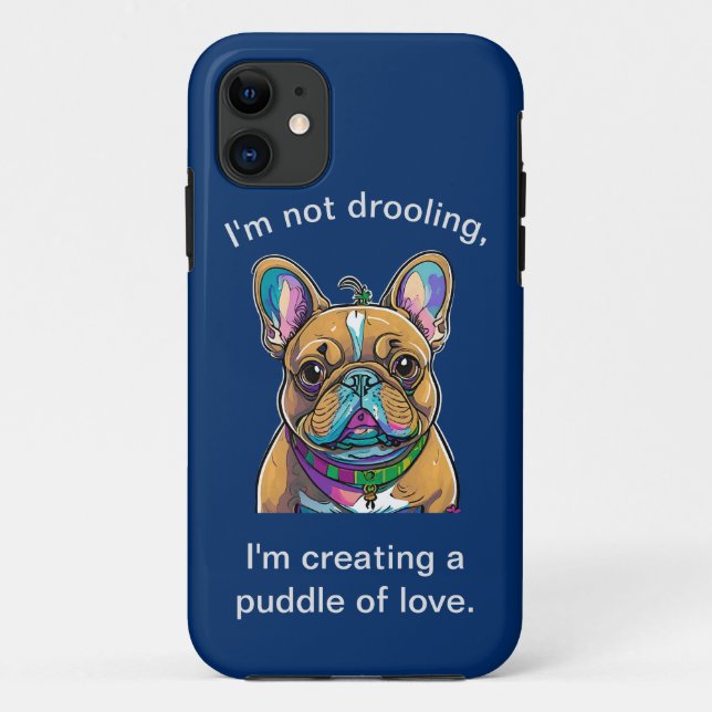Bull Dog Case-Mate iPhone Case (Back)
