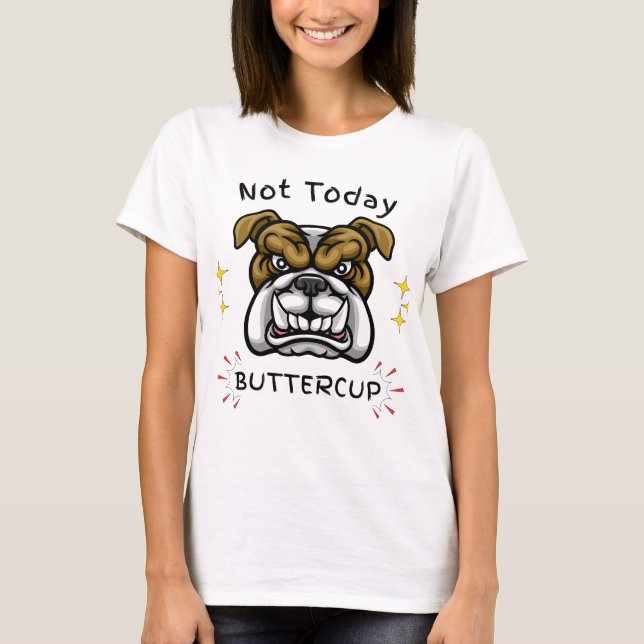 Bull Dog T Shirt, Dog Lovers Shirt, Bulldog Gift T-Shirt (Front)