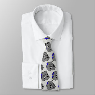 Bull Dogs Neck Tie