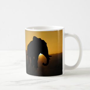 Bull elephant coffee mug